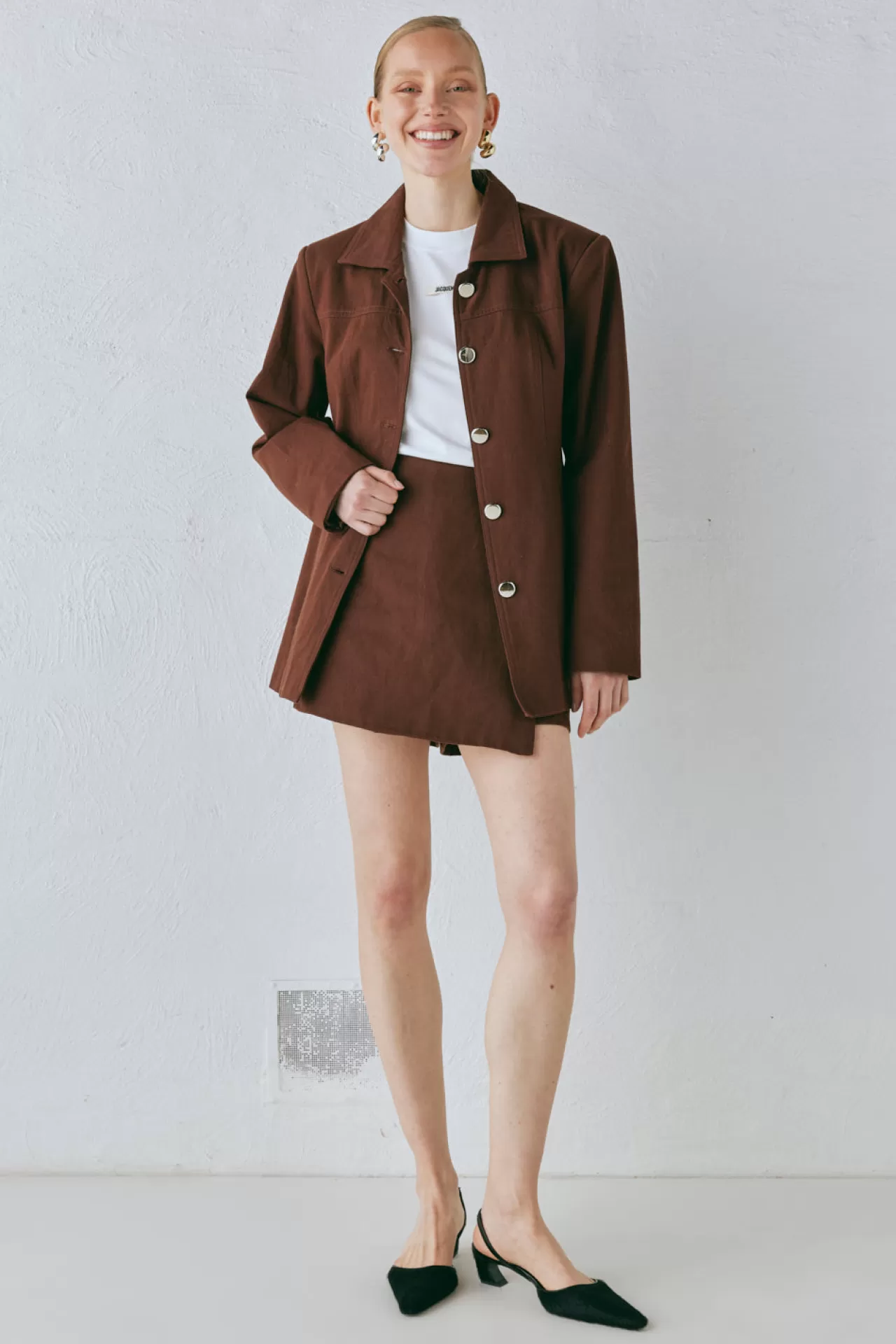 Sale VRG GRL Cove Skort Chocolate