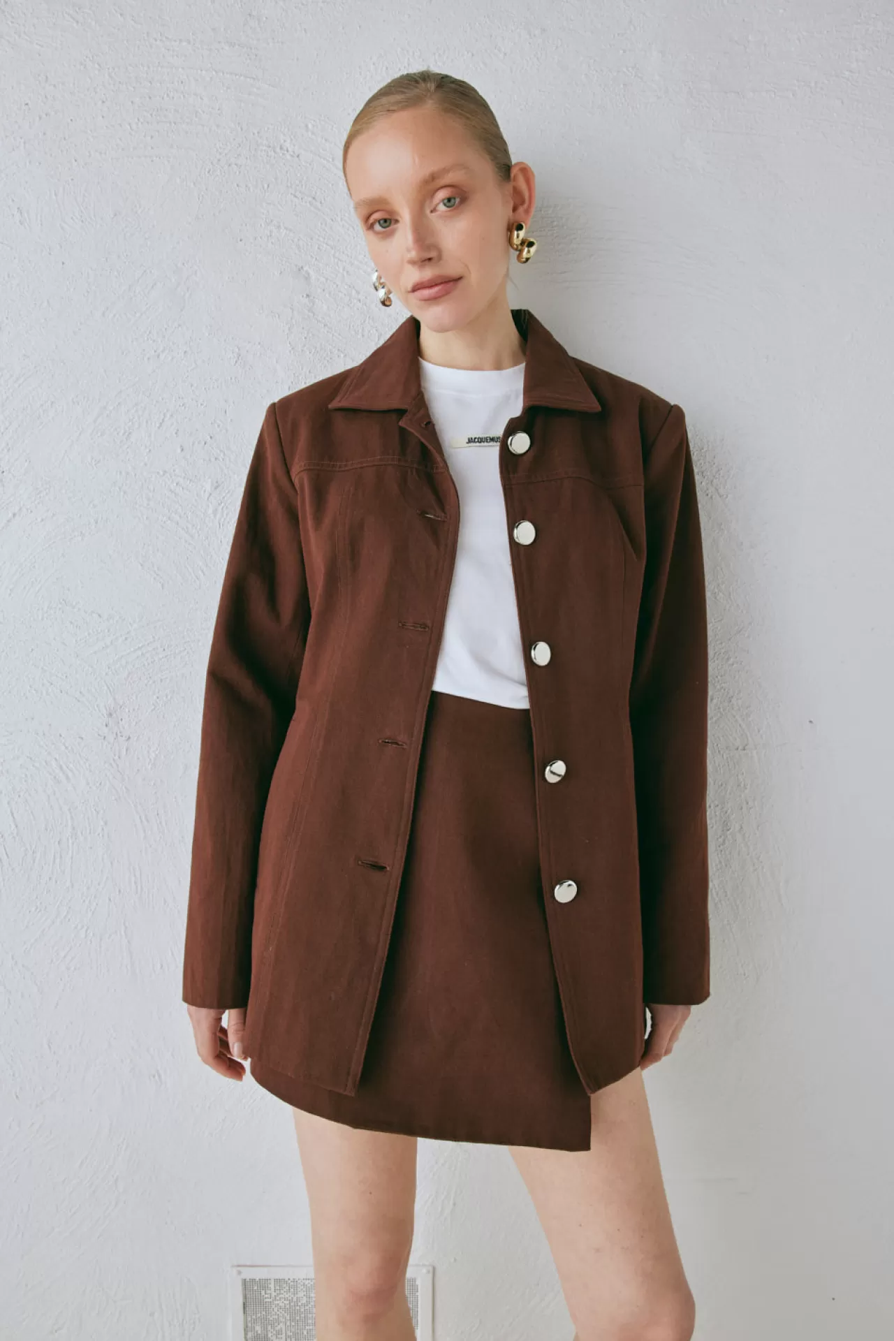 Cheap VRG GRL Esti Jacket Chocolate