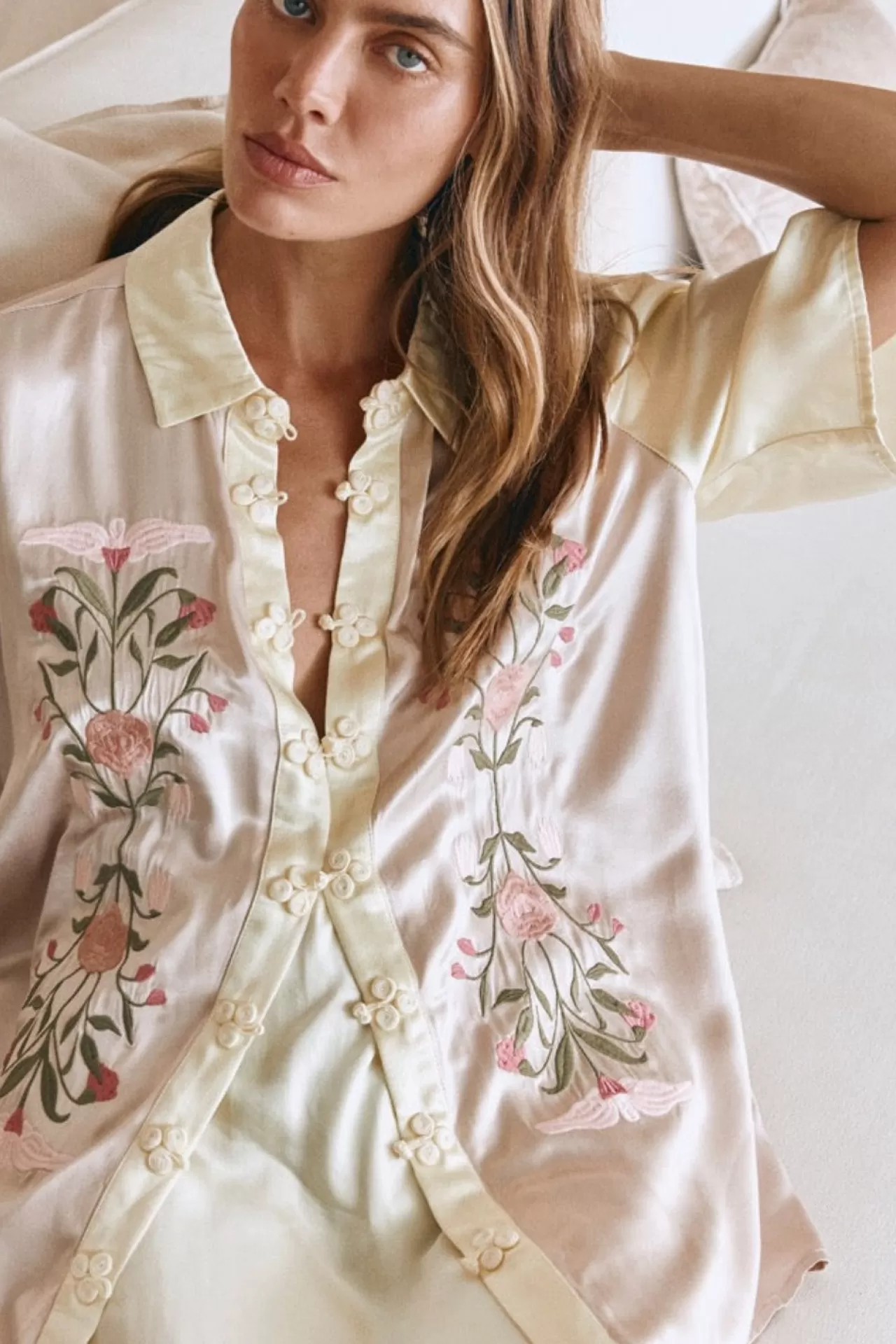 Outlet VRG GRL Solstice Shirt Botanica