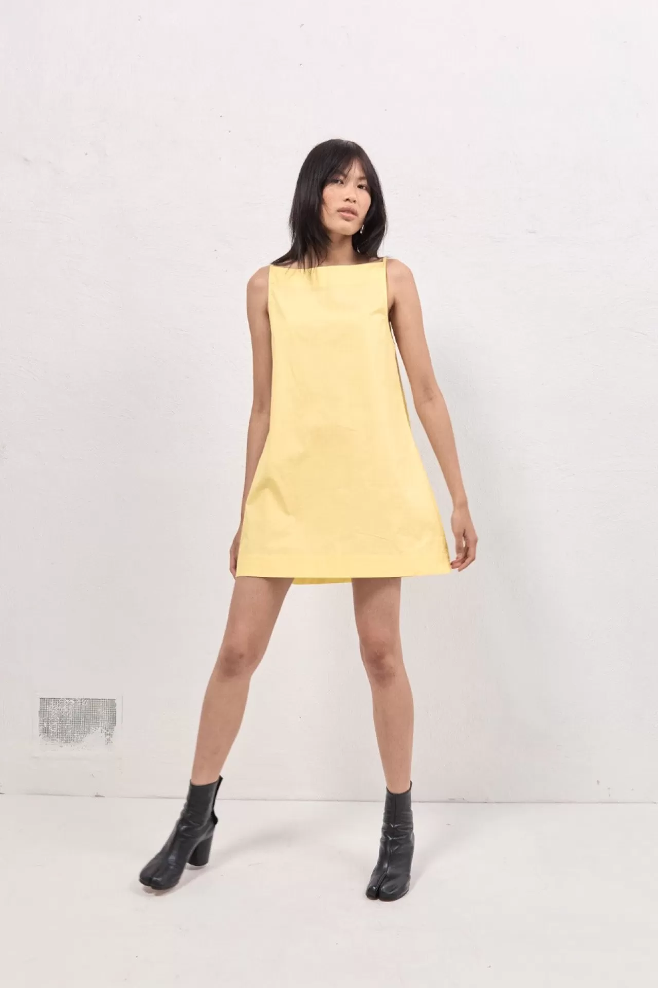 Fashion VRG GRL Tulli Mini Dress Lemon